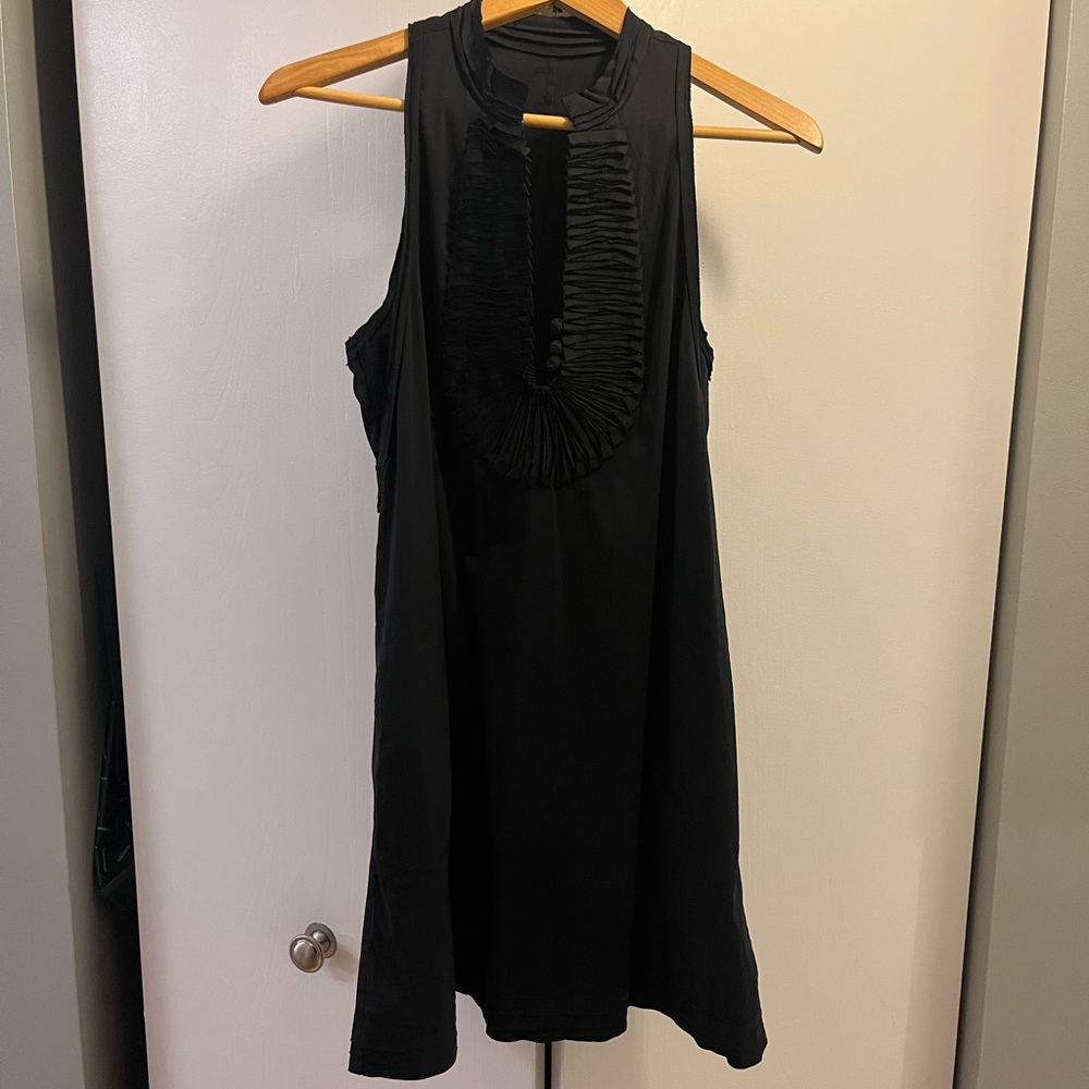 Gently Used BCBG Maxazria Dress in black, Size Medium.